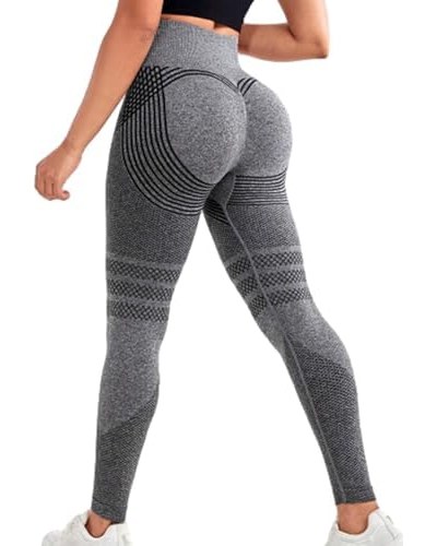 3D Compression Leggings for Women — Gray A