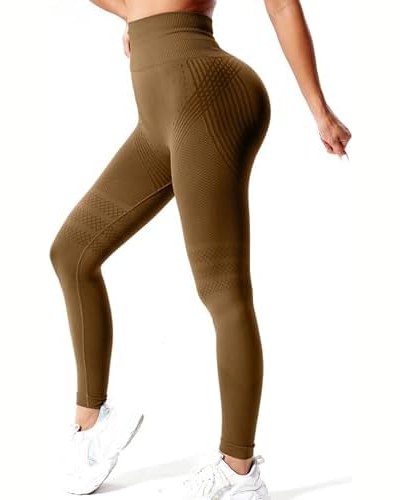 3D Compression Leggings for Women — Khaki