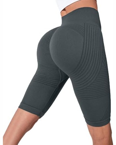 3D Compression Shorts for Women — Gray