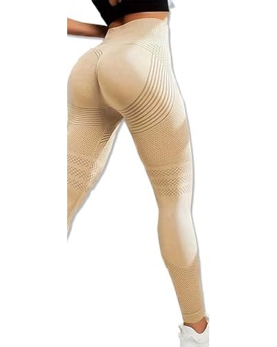 3D Sculpting & Smoothing Leggings — Apricot