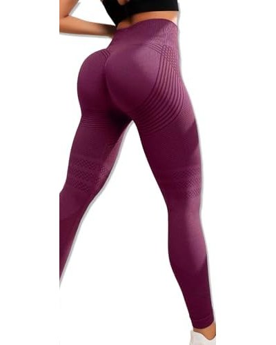 3D Sculpting & Smoothing Leggings — Purple B